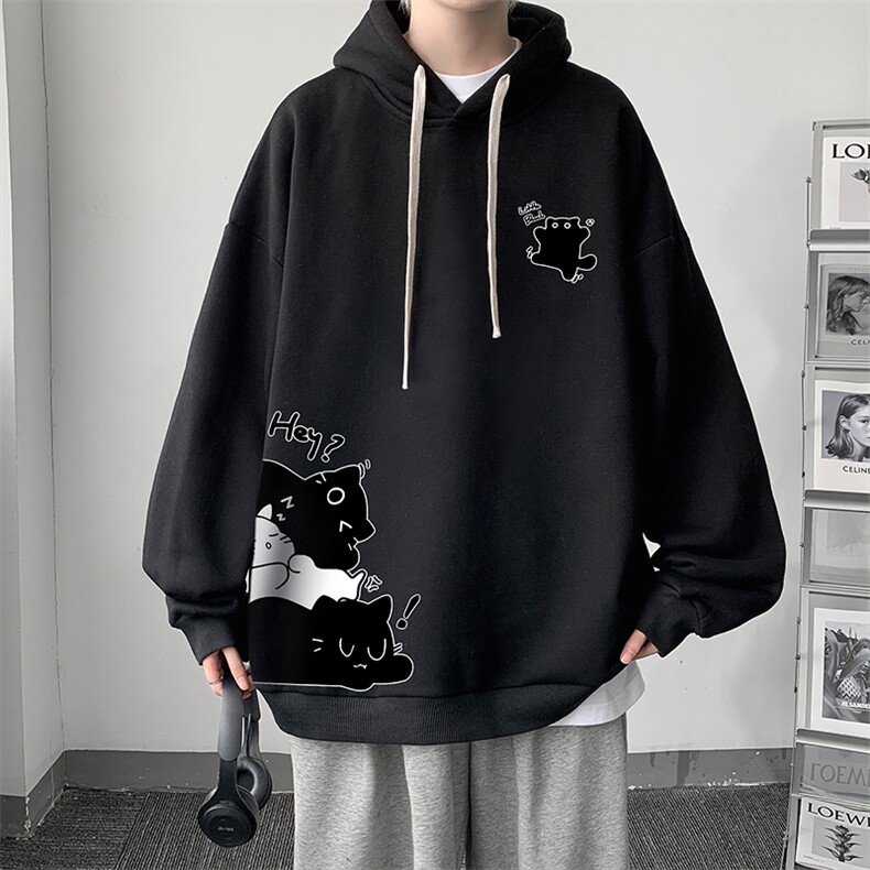 连帽卫衣男大码胖子帽衫大号运动服WY2462-P35,男装卫衣,电商A040