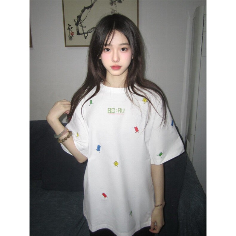 全刺绣纯棉短袖ZX0257-P35,男装T恤,星座313A(原308A-2)