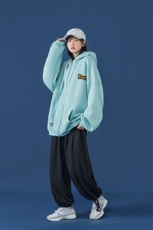 新品开衫卫衣中性风宽松大码多色连帽情侣外套DSA157B-A1102-P50，男装卫衣，电商A157B