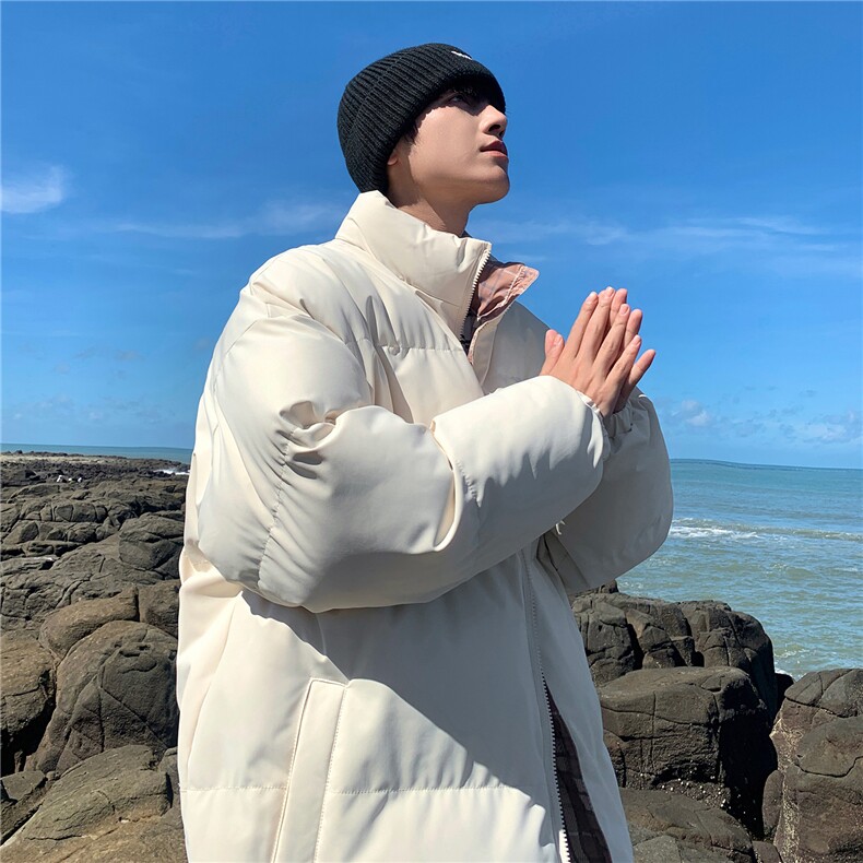 抖音得物美式潮流高品质格子三防加厚羽绒棉衣外套棉服MY5555-P68,男装棉衣,星座610B-1