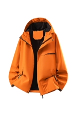 2026春季新款男女同款高品质户外登山服青少年学生冲锋衣夹克外套，男装夹克，星座1402-1