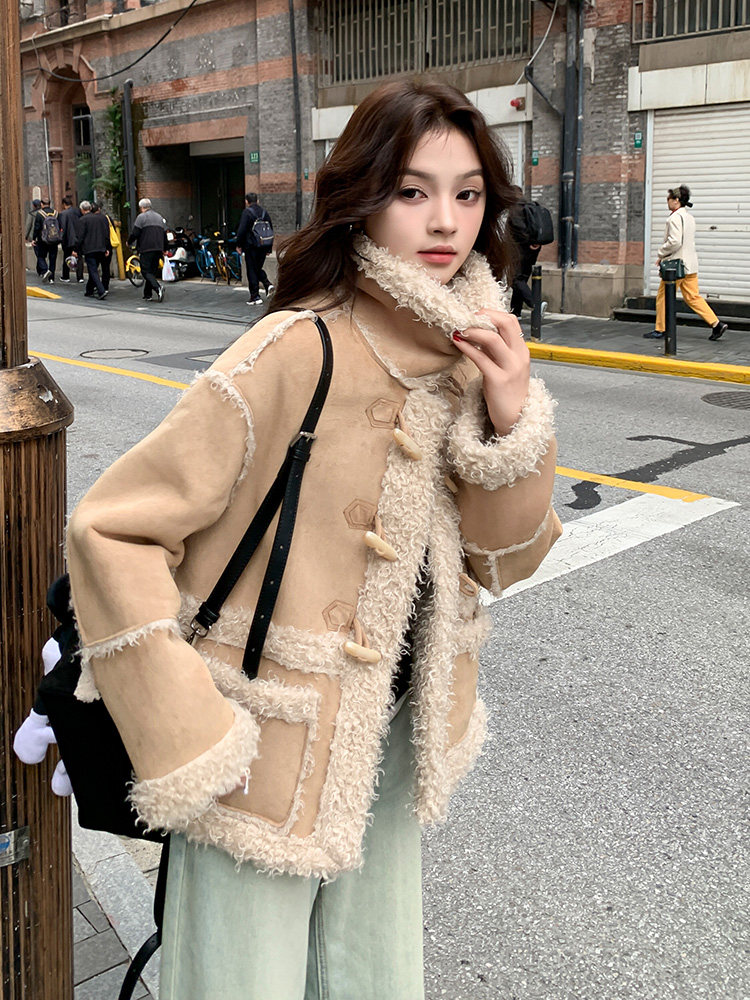 【新款现货】皮毛一体082-6665P190K278,女装皮草,浙宝192（原082）