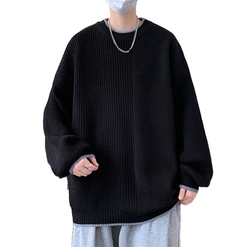 【新品】2025秋冬男士时尚休闲百搭针织毛衣潮流-M5090-P45,男装针织衫/毛衣,星座1105-1