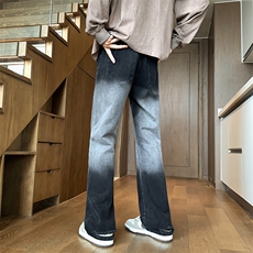 直播品质渐变牛仔裤微喇叭B342-K9004-特P50控68，男装牛仔裤，电商B342