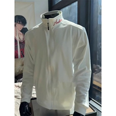 AA2108P35翻领长袖德绒打底衫拉链外套健身t恤修身卫衣，男装T恤，电商B323A