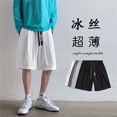 运动短裤男士夏季外穿五分裤速干沙滩裤跑裤DK515-特批20，男装休闲裤，星座718-1