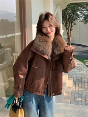 现货新款2187-P465-K669-90白鸭绒派克服，女装派克服，韩然一族