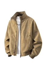 2026春季新款得物品质休闲皮夹克飞行服皮衣男防外套26183-60，男装夹克，星座1402-2
