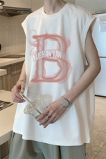 量大优可提供视频2024夏美式麂皮绒背心HD019-1-BP2438-P18，男装背心/马甲，电商019-1