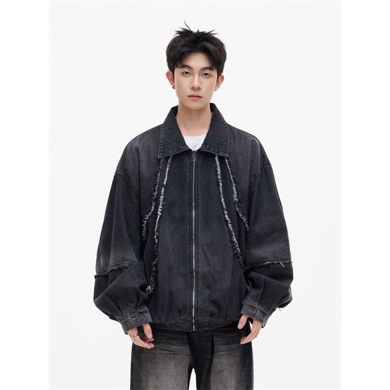 美式工装夹克衣外套胖子男款秋冬新款ins潮牌JK0403-P78,男装夹克,星座308B-2