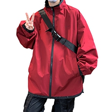 JK9026/P70秋装两面穿休闲男外套宽松情侣运动ins百搭夹克两面服，男装夹克，电商A141
