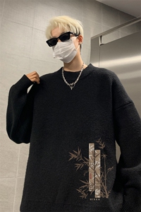 高质量！秋冬季半高领毛衣男加绒加厚线衣男针织衫男MY206-特p38图片
