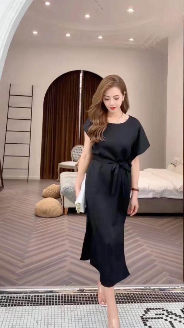 气质连衣裙，女装连衣裙，蓝芝衣秀