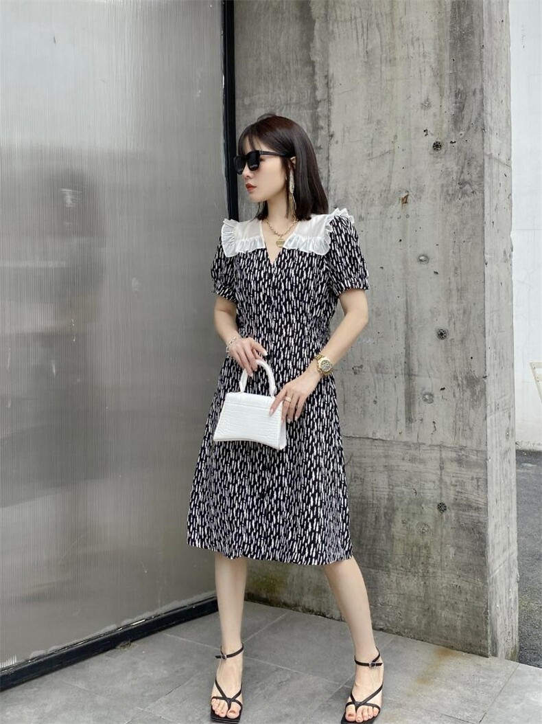 高端轻奢连衣裙，女装连衣裙，海之萍