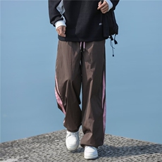 W270-P42夏季薄款美式机能冲锋裤速干宽松直筒阔腿休闲长裤，男装休闲裤，星座911-1