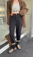 款牛仔垮裤，底面彩织底纹，好卖，其它，简 影