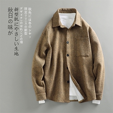 51.3聚酯纤维25.7棉13.4再生纤维素纤维72.6绵羊毛J567-P65，男装衬衫，电商A082