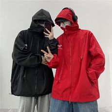 机能冲锋衣棉服男款秋冬季工装棉衣外套美式潮牌连帽棉袄，男装夹克，星座1210-1