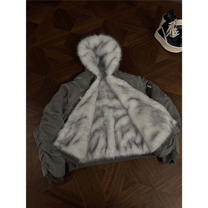 1506/QM60590/P139冬季座山雕加厚棉服,男装棉衣,星座1506