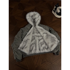 1506/QM60590/P139冬季座山雕加厚棉服，男装棉衣，星座1506
