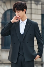 2025新郎西服男士套装结婚礼服西装韩版修身商务休闲X9001P290，男装休闲套装，电商A355（原A415）