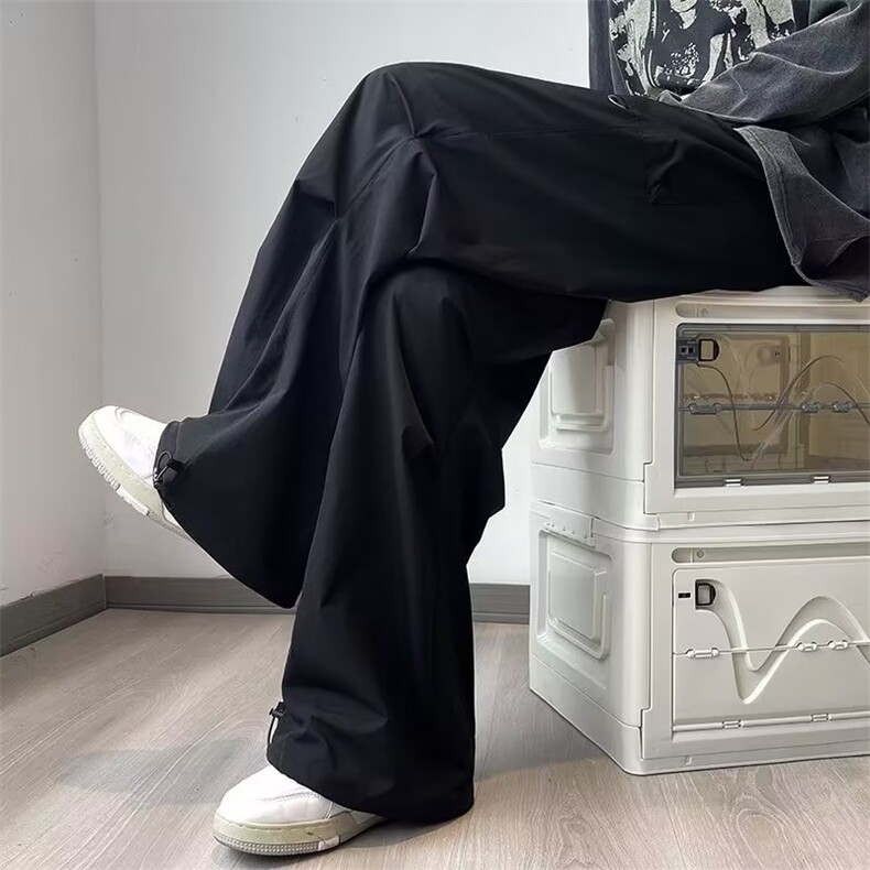 美式潮牌机能多口袋工装裤男款高街宽松直筒休闲长裤A799-P38,男装休闲裤,星座1109-3