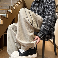 高点击秋冬新款工装男阔腿休闲长裤X416b-1-KL909-特P38控68，男装工装外套，星座416B-1