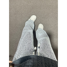 小香风细闪条纹针织休闲裤男美式加绒加厚cleanfit直筒休闲卫裤子，男装休闲裤，电商A086-1