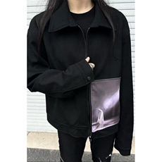 网络图现货美式复古夹克高级设计拼接长袖cleanfit外套J690-P65，男装夹克，星座715-7