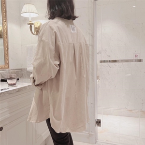 春季新款28支灯芯绒休闲衬衫。，女装衬衫，吾衣酷驿站