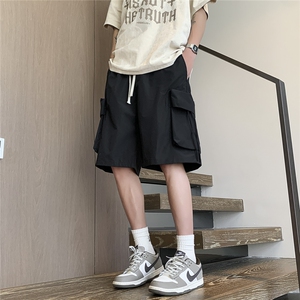 2025夏装新款 二开基础款跑量多口袋机能工装短裤 DK205-特P18图片