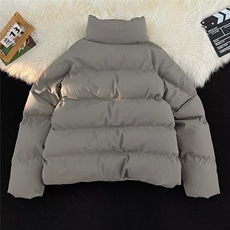 棉服外套男女冬季新款加厚保暖情侣款棉袄立领棉衣宽松面包服，男装棉衣，星座601-2