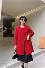 双面羊绒大衣，其它，梦由