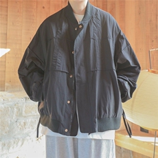 814-1-JK1500-P118158棒球服夹克外套（聚酯纤维，男装夹克，星座814-1