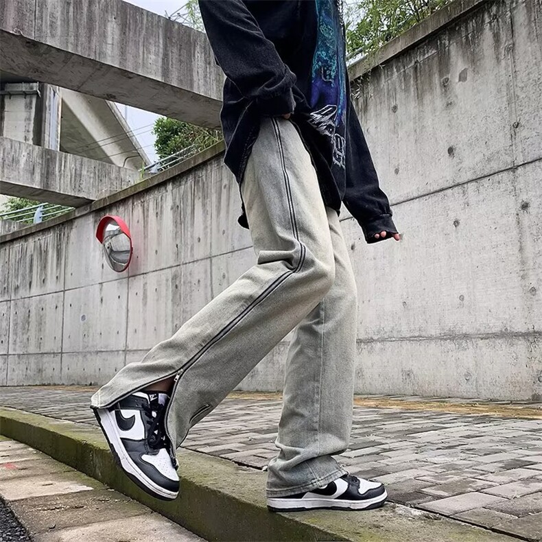 牛仔裤男夏季潮大码休闲裤子高街N8088P55,男装牛仔裤,星座1116-2
