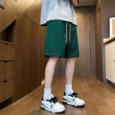 运动短裤男士夏季潮牌潮流裤子休闲五分裤百搭美式篮球裤D01/P45，男装牛仔裤，星座506