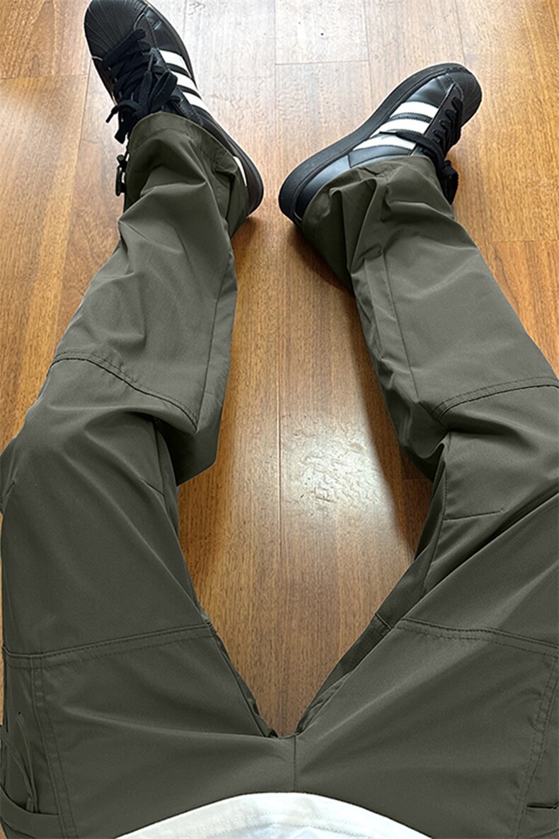 自拍图有大货直筒休闲裤男夏季工装裤潮流痞帅学生长裤K41-P40,男装工装外套,电商A178