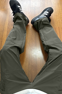 自拍图 有大货 直筒休闲裤男夏季工装裤潮流痞帅学生长裤K41-P40图片
