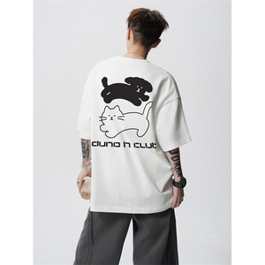 240g美式重磅短袖T恤 FSDX273 M-5XL 特批25无差价控48图片