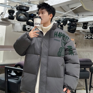 ！2023冬季新款立领棉衣男士潮流加厚棉服学生外套MY126P70图片