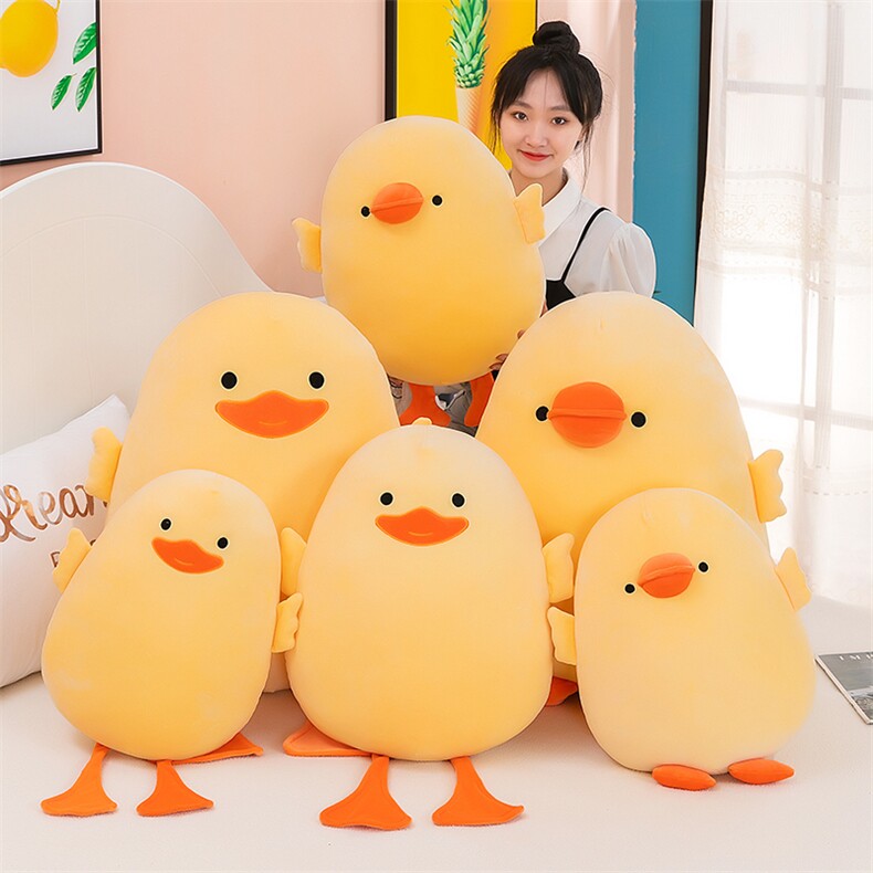 小黄鸭抱枕，乐迪毛绒玩具