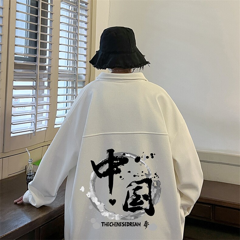控58加厚加绒衬衫男大码长袖衬衣男外套 HC79134-P38 加绒款-P48图片
