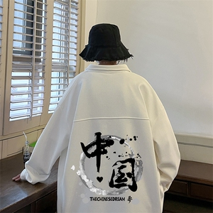 控58加厚加绒衬衫男大码长袖衬衣男外套 HC79134-P38 加绒款-P48图片