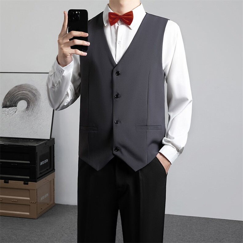 GM5103P48加肥加大码西装马甲英伦风婚礼韩版伴郎西服马夹背心男，男装西服，星座1108-5