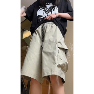 主推 工装短裤情侣宽松户外防水速干五分裤 K836特P35 控55图片