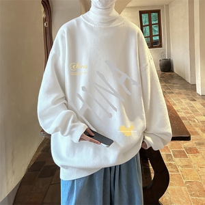 控68高领毛衣男士大码内搭毛线衣男 GM45208-P45加绒款-P65图片