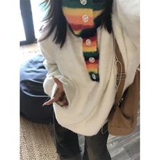 【有货】彩虹高领毛衣男女仿貂毛针织衫外套MY451CC-特P60，男装针织衫/毛衣，星座1007（原301D）