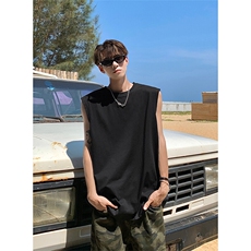 纯色背心DF359白M-3XL-P11;白4/5XL-P12;彩M-3XL-P12;彩4/5XL-P13，男装T恤，电商A102
