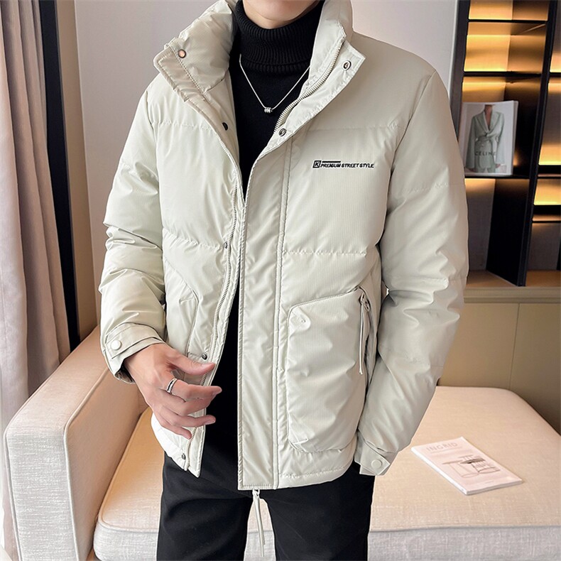 2025冬季店主风新款立领简约休闲羽绒服保暖外套男YR8106-P175,男装羽绒服,电商A413