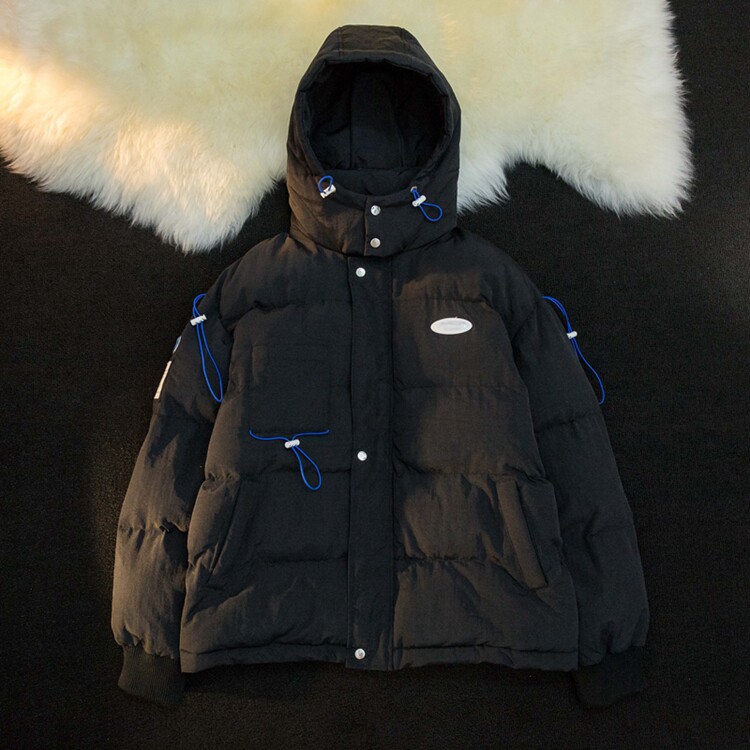 216-0701-P1202021男女情侣连帽棉衣外套控148黑，男装棉衣，星座716-5（原216-1）